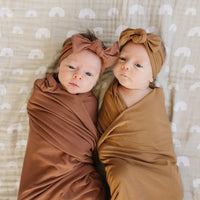 Rust Bamboo Head Wrap - BIG FRENCHIES