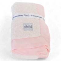 Classic Satin Border Blanket - Pink - BIG FRENCHIES