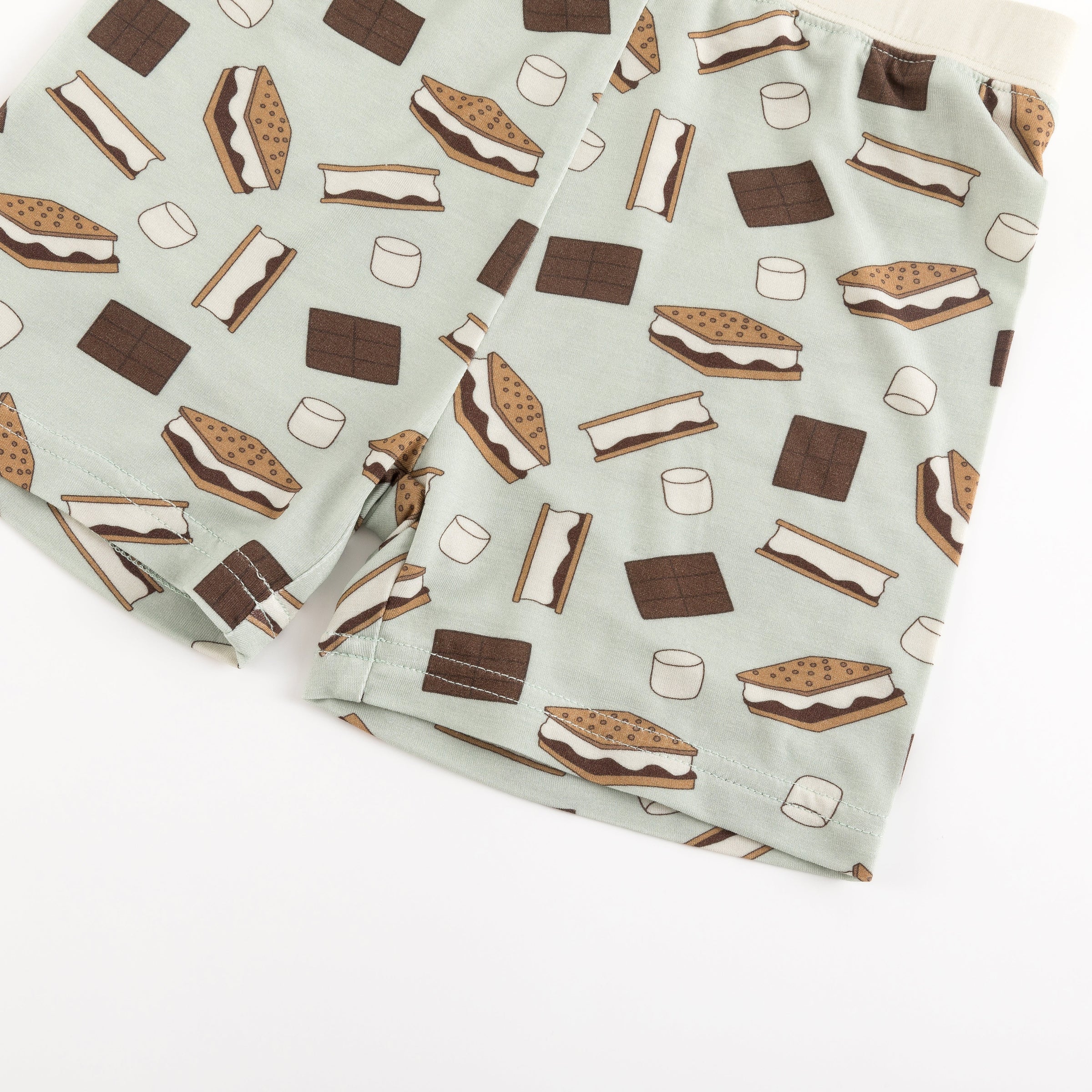 S'more to Love (Short PJ Set) - Blue - BIG FRENCHIES