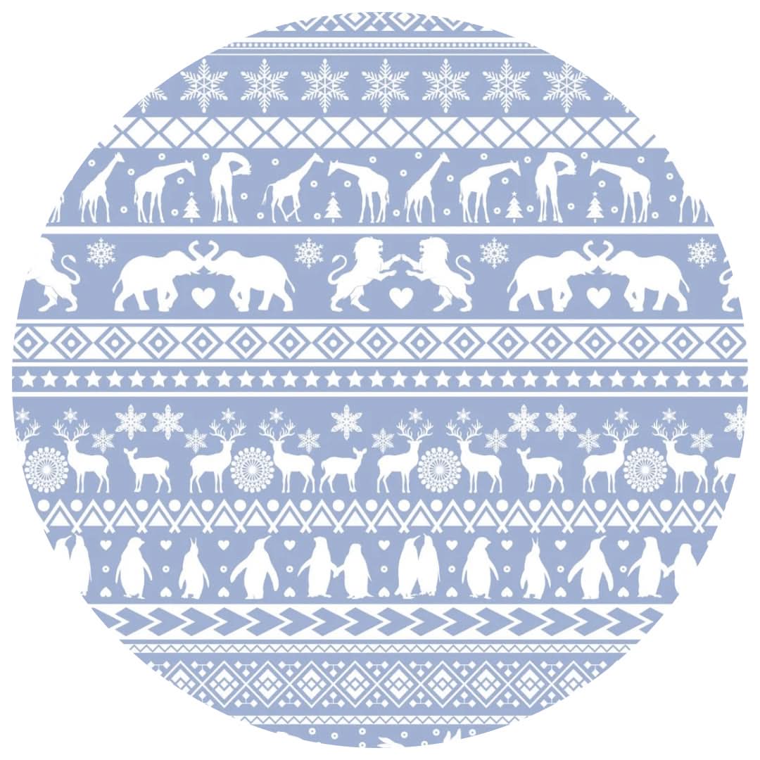 Arctic Fair Isle | Snap Footie - BIG FRENCHIES