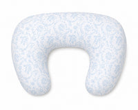 Blue Chinoiserie Ruffle Nursing Pillow Cover