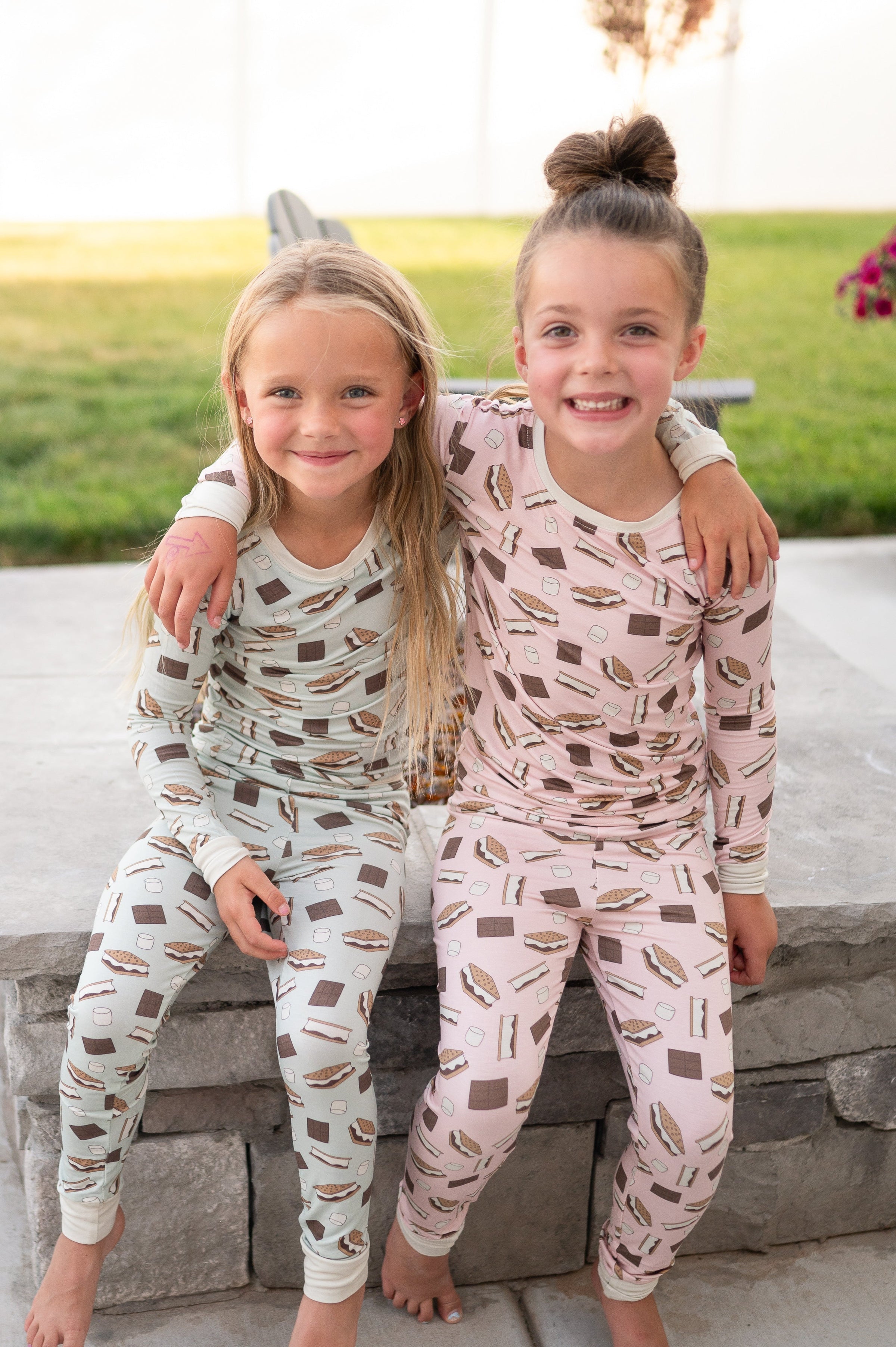S'more to Love (Long Sleeve PJ) - Blue - BIG FRENCHIES