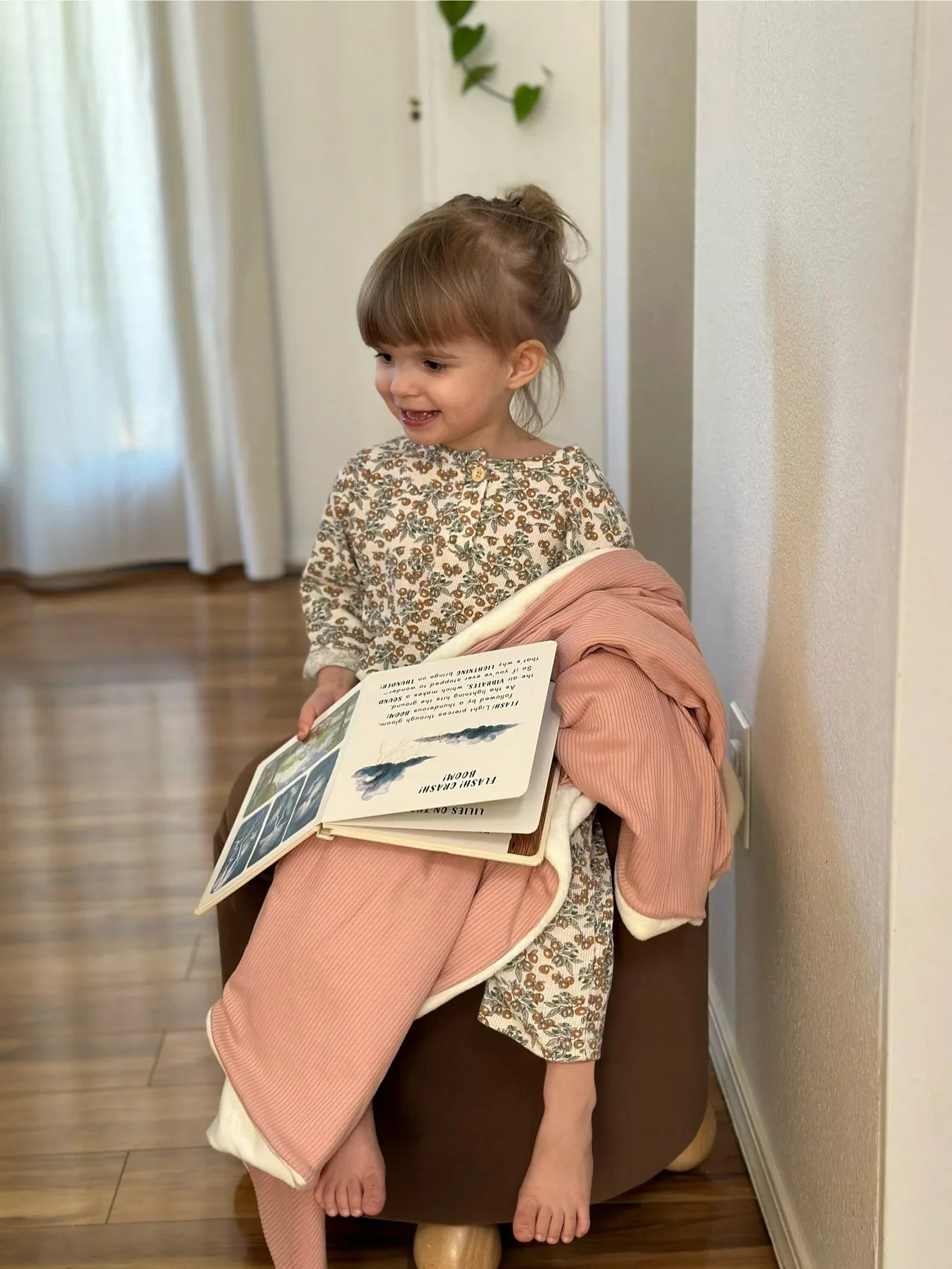 Peony Ribbed Toddler Blanket - BIG FRENCHIES