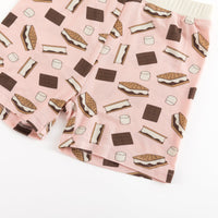 S'more to Love (Short PJ Set) - Pink - BIG FRENCHIES