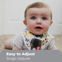 Primo Passi Bandana Bibs, Elephant Stripes