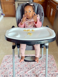 Kitty Splash Mat - A Waterproof Catch-All for Highchair Spills and More!