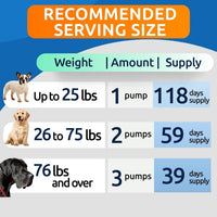 BARK&SPARK Liquid or Chews Glucosamine Joint Supplement for Dogs Mobility