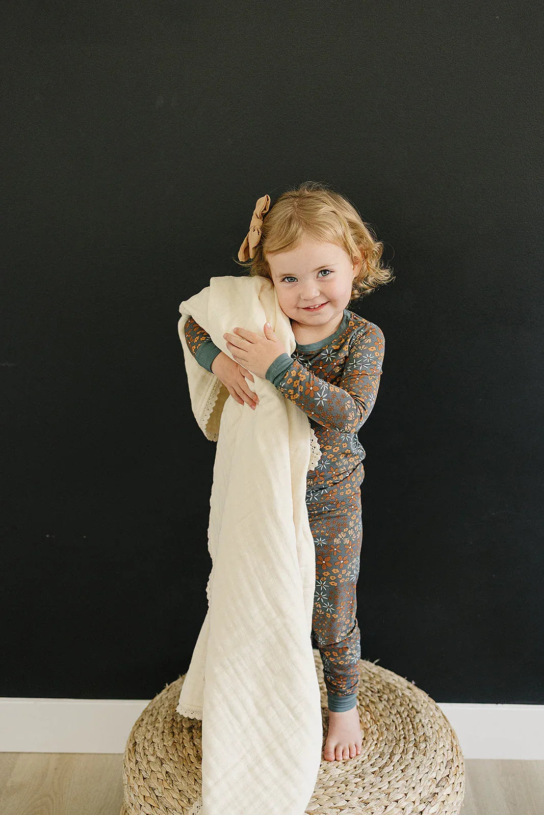 Cream Lace Muslin Quilt - BIG FRENCHIES