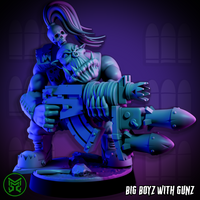3D Printed Big Boyz with Gunz by Mekka Miniatures