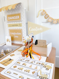 Construction Printable Dramatic Play Kit