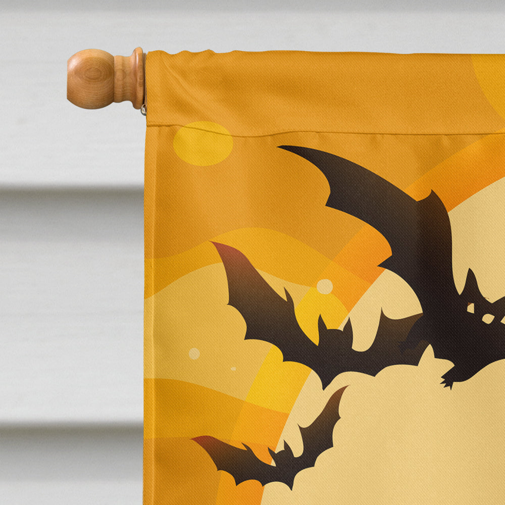 Halloween Petit Basset Griffon Veenden House Flag 28x40 Porch Sleeve Pole Decorative Outside Yard Banner Artwork Wall Hanging, Polyester