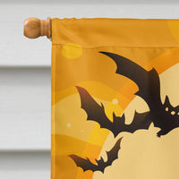 Halloween Peterbald Cat House Flag 28x40 Porch Sleeve Pole Decorative Outside Yard Banner Artwork Wall Hanging, Polyester