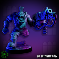 3D Printed Big Boyz with Gunz by Mekka Miniatures