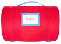 NoJo Rescue Team First Responders Toddler Nap Mat - Includes Attached Pillow and Fleece Blanket - BIG FRENCHIES