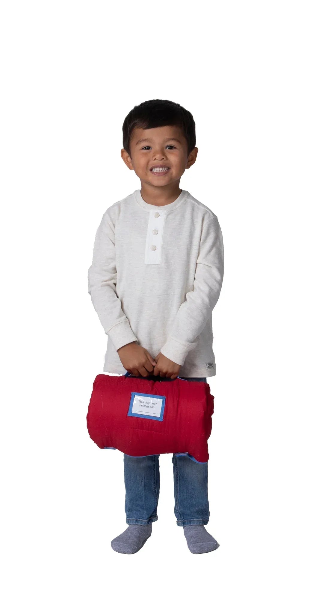 NoJo Rescue Team First Responders Toddler Nap Mat - Includes Attached Pillow and Fleece Blanket - BIG FRENCHIES