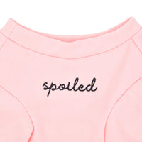 “Spoiled” Mock Neck Shirt - Cupid’s Blush