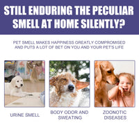 Pet Deodorant Spray for Cats and Dogs - Eliminates Odors, Urine Smell, Body Odor, and Feces Odor, Air Freshener Mist