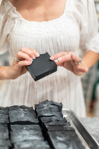 Clarifying Charcoal Bar Handmade Tallow and Goat Milk Soap Bar - BIG FRENCHIES