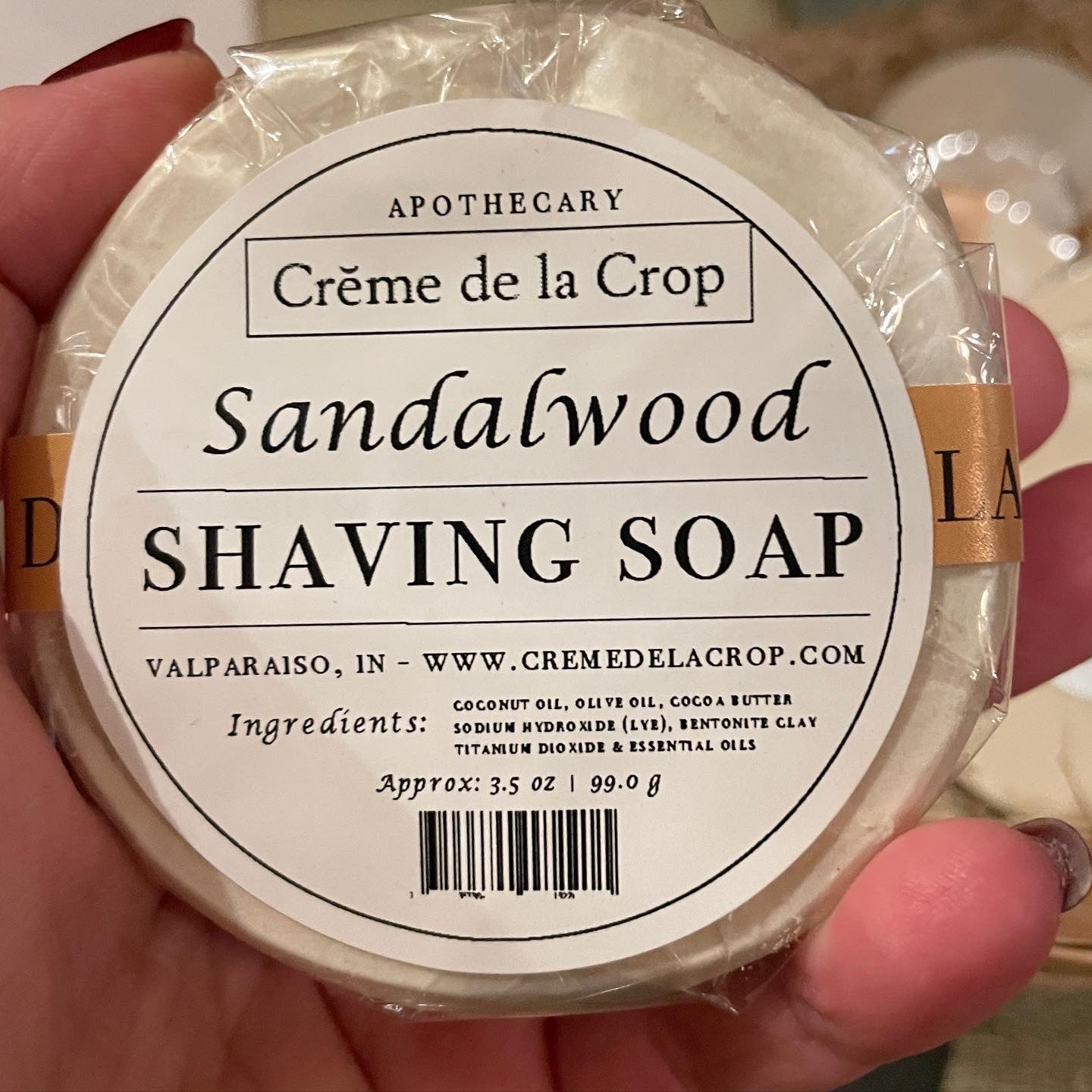 Shaving Soap - Sandalwood - BIG FRENCHIES