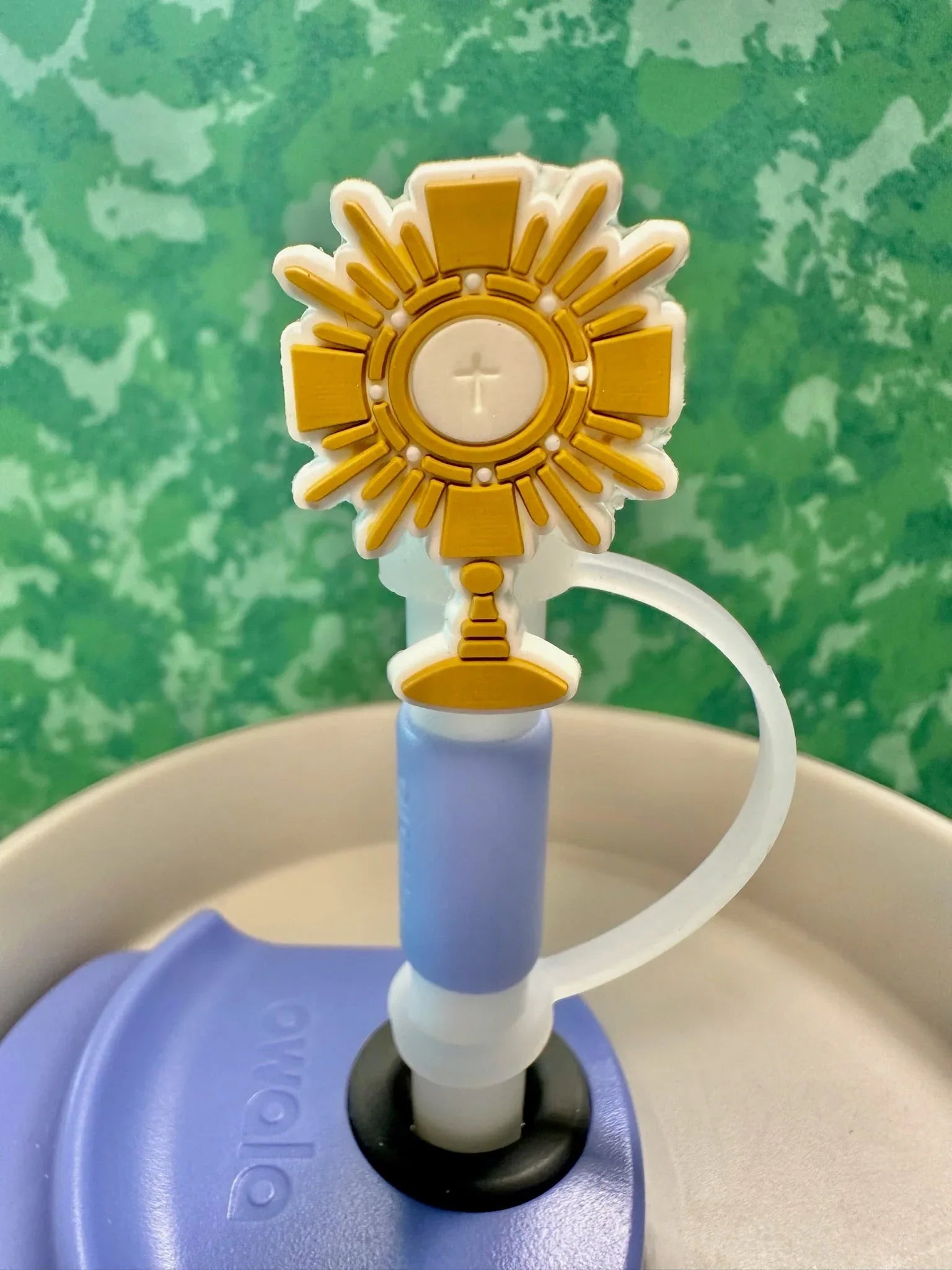Catholic Straw Toppers: Adoration (a 2 pack!) - BIG FRENCHIES