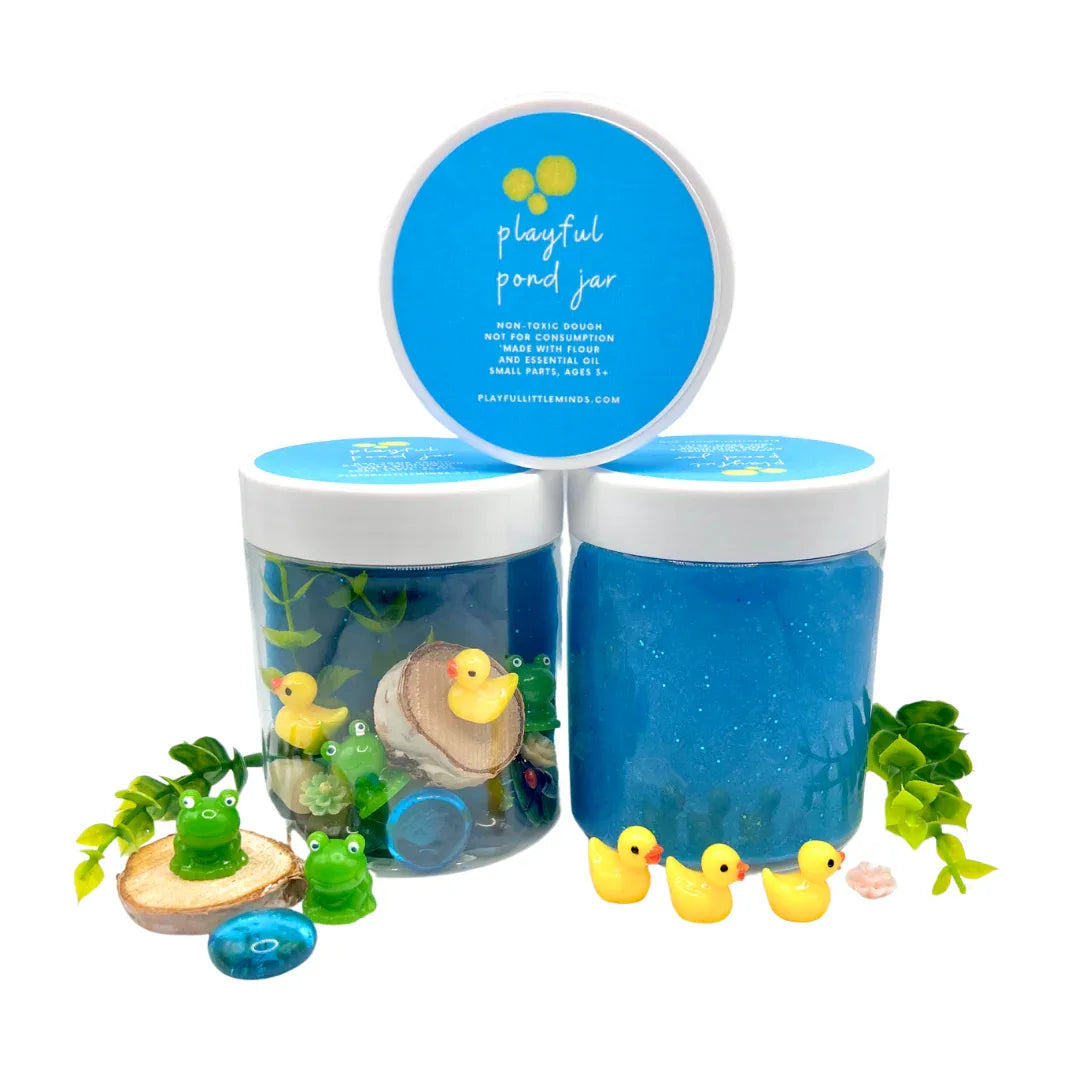 Duck Pond Playdough Kit: Educational Toy for Kids | Nursery Rhyme Inspired - BIG FRENCHIES