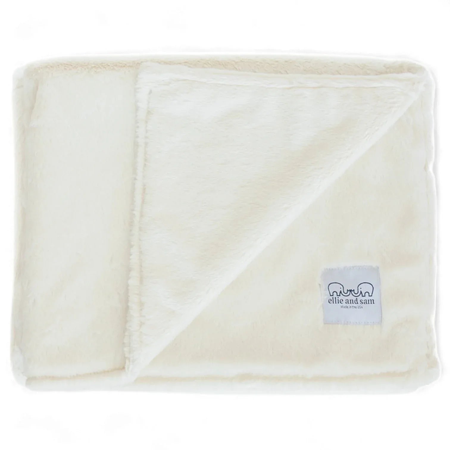 Luxury Borderless Blanket - Ivory - BIG FRENCHIES