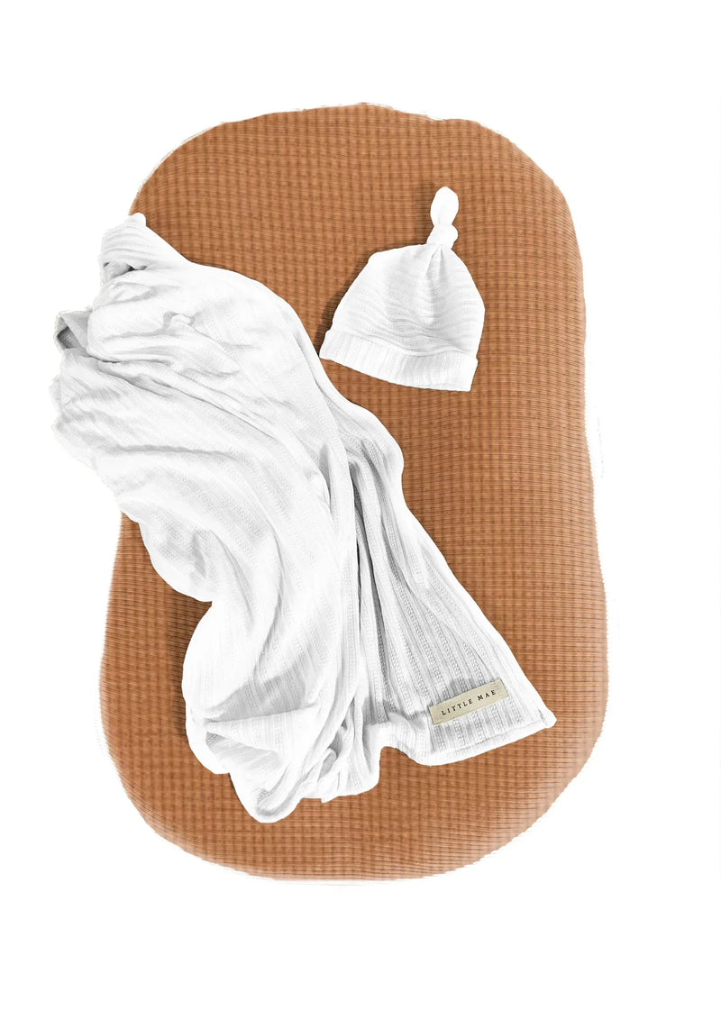 Caramel Waffle Baby Lounger Cover - BIG FRENCHIES
