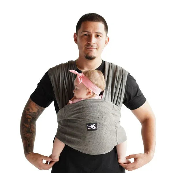 Baby K'tan Breeze Baby Carrier | Charcoal - BIG FRENCHIES