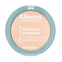 Alterra Makeup Powder - Natural Matte Finish with Hyaluronic Acid & Organic Hemp Seed Oil