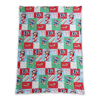 Koala red patchwork baby kids Christmas blankets - BIG FRENCHIES
