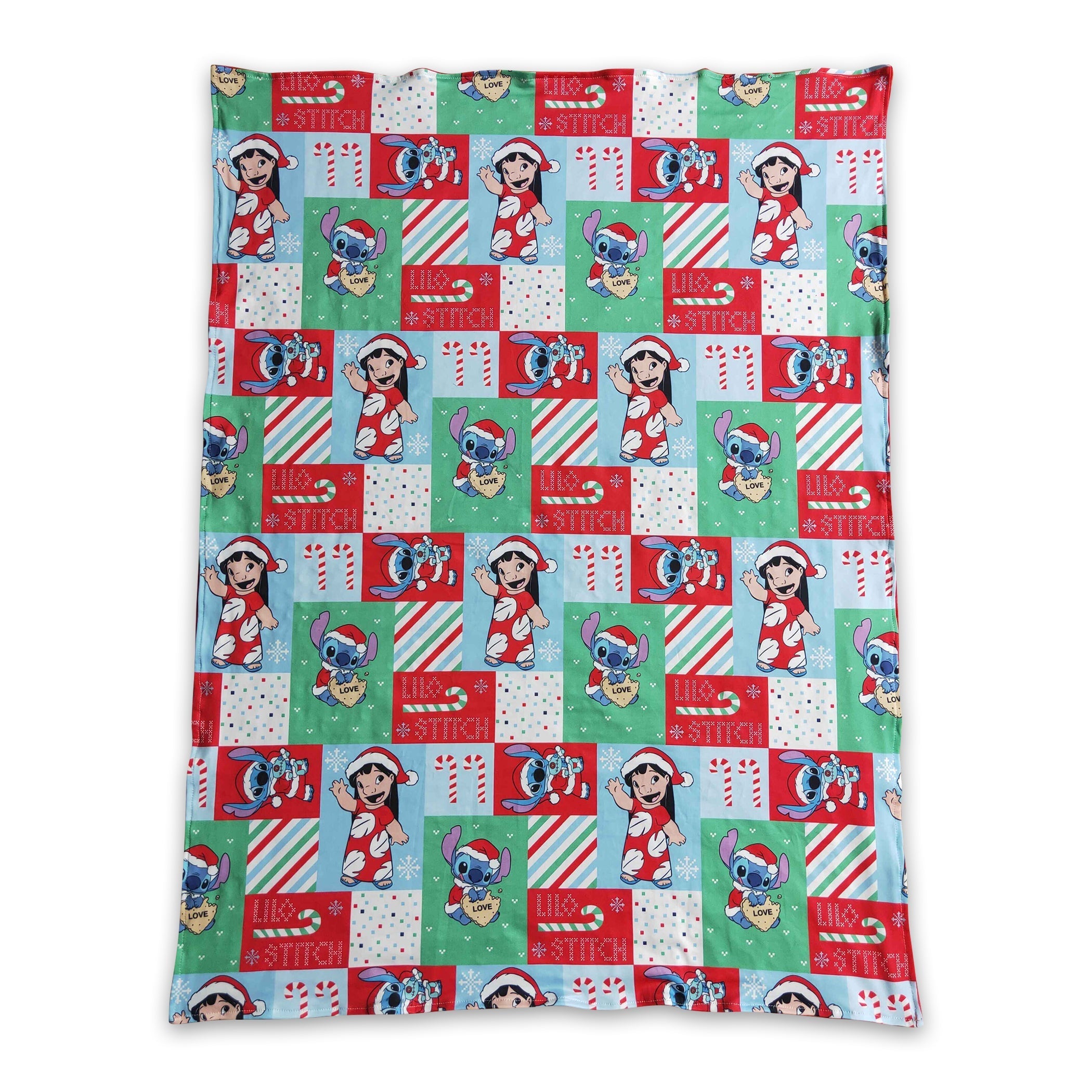 Koala red patchwork baby kids Christmas blankets - BIG FRENCHIES