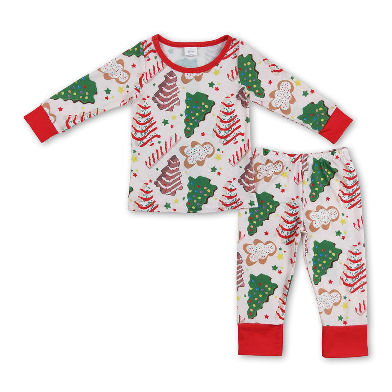 Christmas tree cake gingerbread kids boys pajamas - BIG FRENCHIES