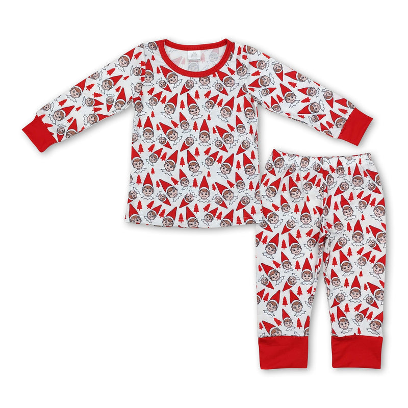 Red hat Christmas tree kids boys pajamas - BIG FRENCHIES