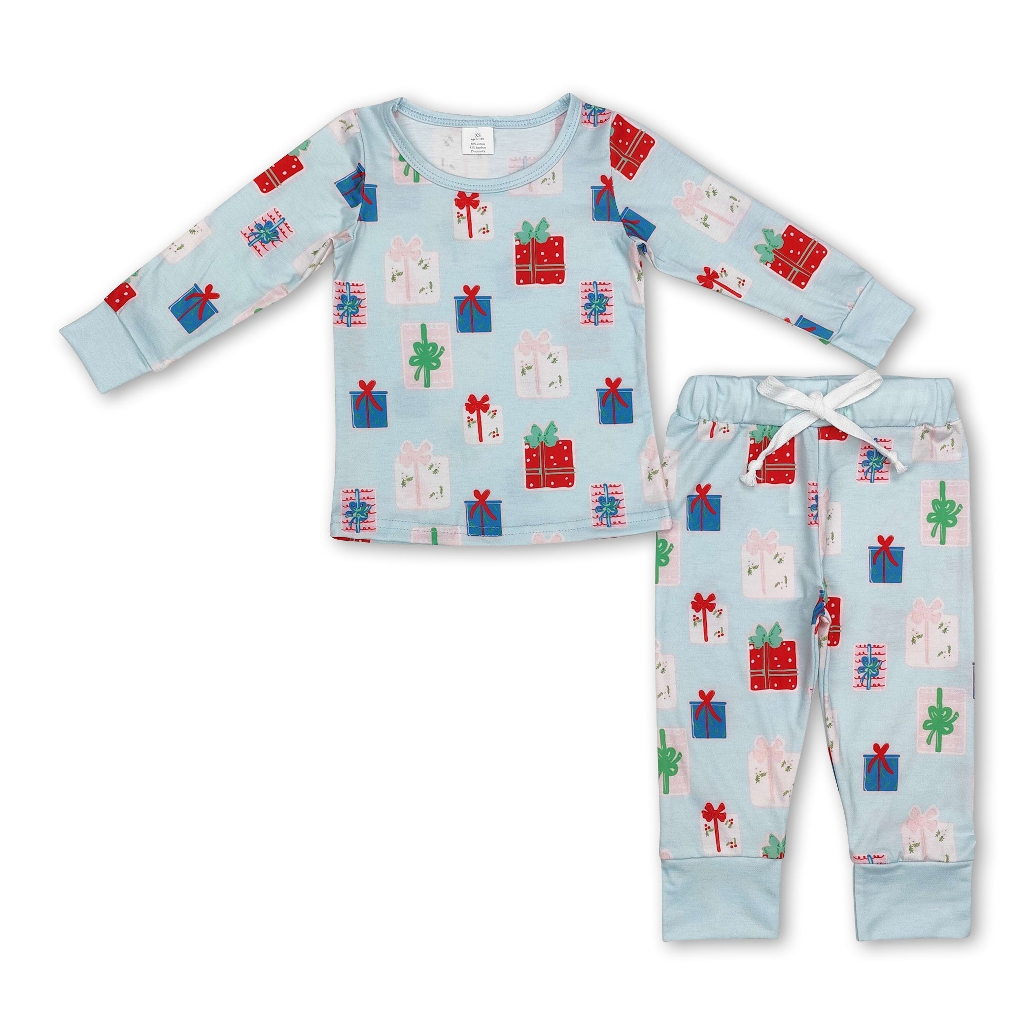 Long sleeves Christmas gift children pajamas - BIG FRENCHIES