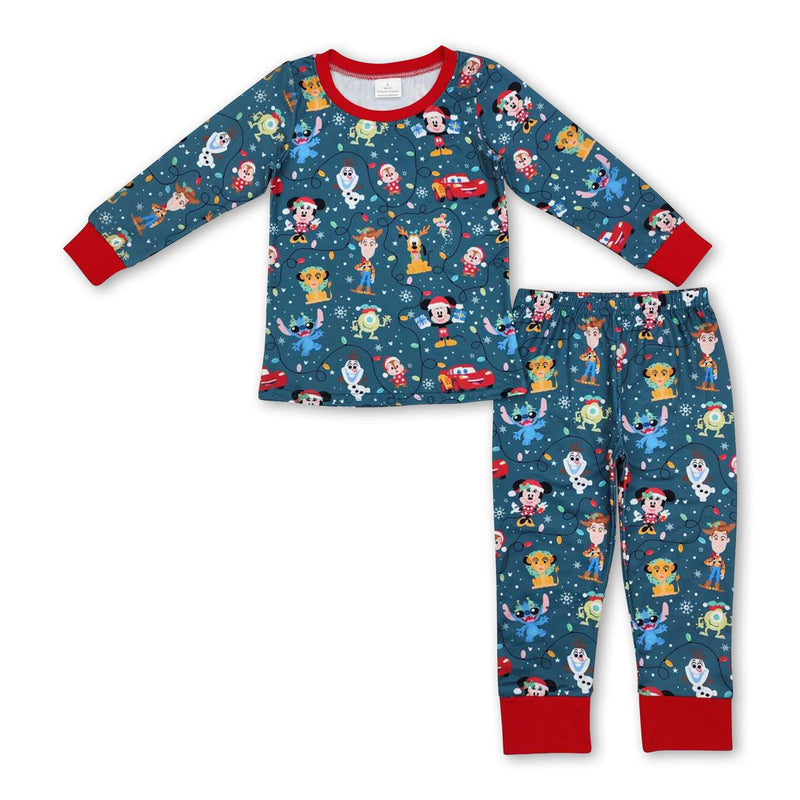 Deer mouse koala kids boys Christmas pajamas - BIG FRENCHIES