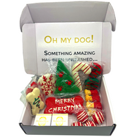 Christmas Themed Dog Treats Gift Box - BIG FRENCHIES
