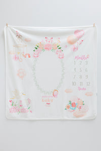 Blush Milestone Blanket - BIG FRENCHIES