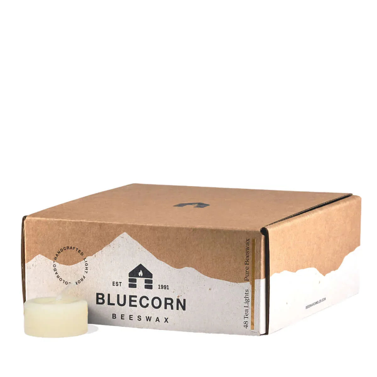 Pure Beeswax Tea Light Candles - BIG FRENCHIES