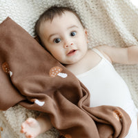 Whimsy Collection - Luxury 100% Cotton Knit Swaddle Baby Blanket