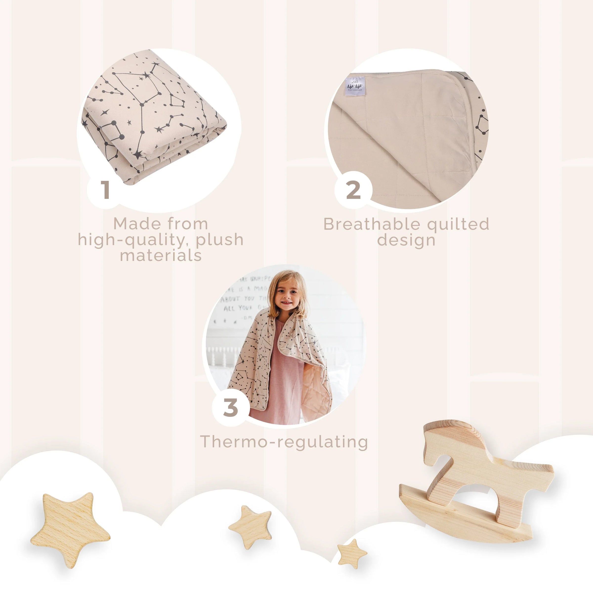 Baby Blanket 1.0 TOG - BIG FRENCHIES