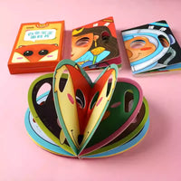 Baby Puzzle Book Set - Educational Learning Books for Infants 0-12 Months