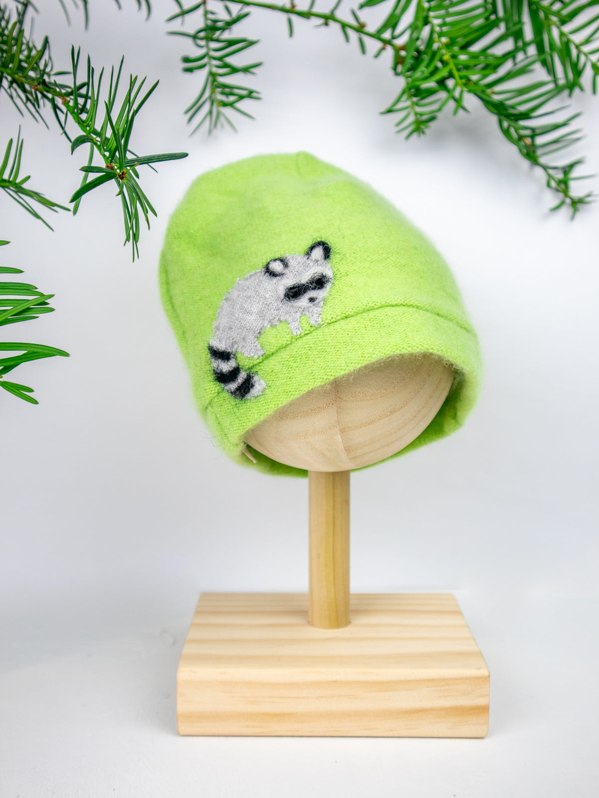 Raccoon Cashmere Hat - Baby - BIG FRENCHIES