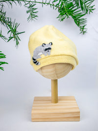 Raccoon Cashmere Hat - Baby - BIG FRENCHIES