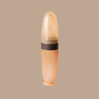 Premium Baby Silicone Feeding Spoon - Safe BPA-Free One-Piece Design for Infants 6+ Months