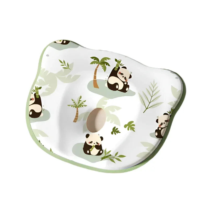 Ergonomic Baby Head Support Pillow - Soft Memory Foam Infant Sleep Cushion for Newborns 0-12 Months - BIG FRENCHIES