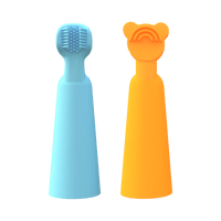 baby finger brush and tongue scraper