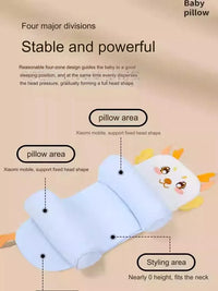 Baby Stretchable Shape Support Pillow - Ergonomic Infant Head Cushion - BIG FRENCHIES