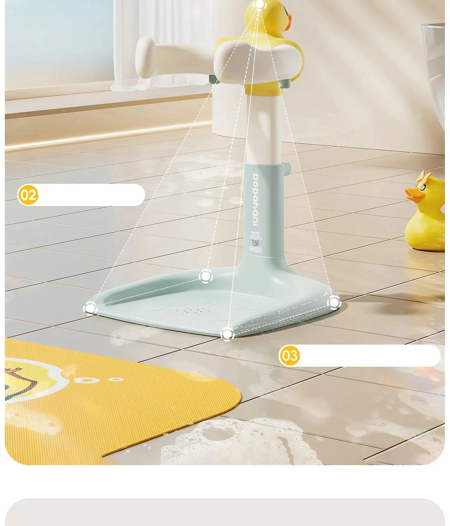 Baby Standing Bath Maker