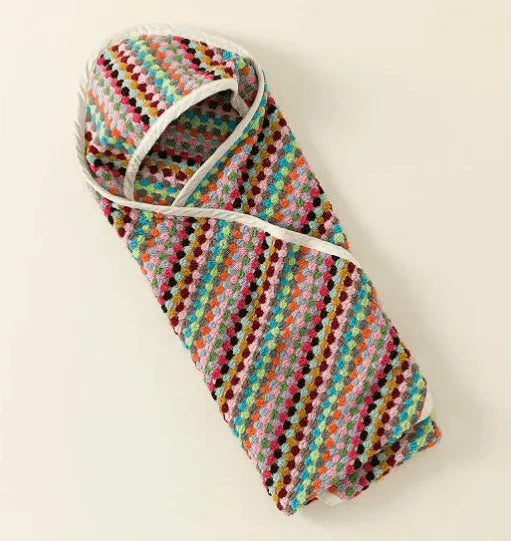 Pom Pom Baby Swaddle Blanket - BIG FRENCHIES
