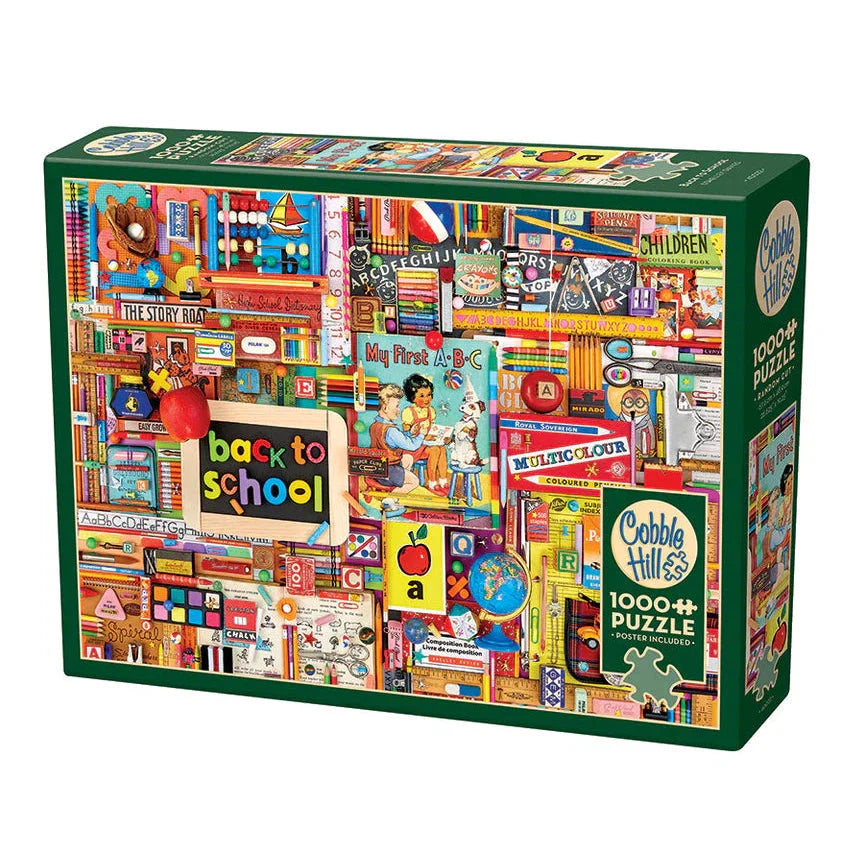 Back to School 1000 Piece Jigsaw Puzzle Cobble Hill